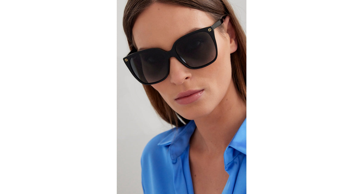 Gucci GG0022S 001 - As Seen On Rebel Wilson & Gemma Owen
